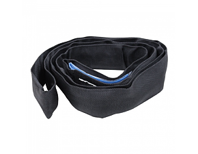 Polyester WLL Krawatte 1 t - schwarz 1 m
