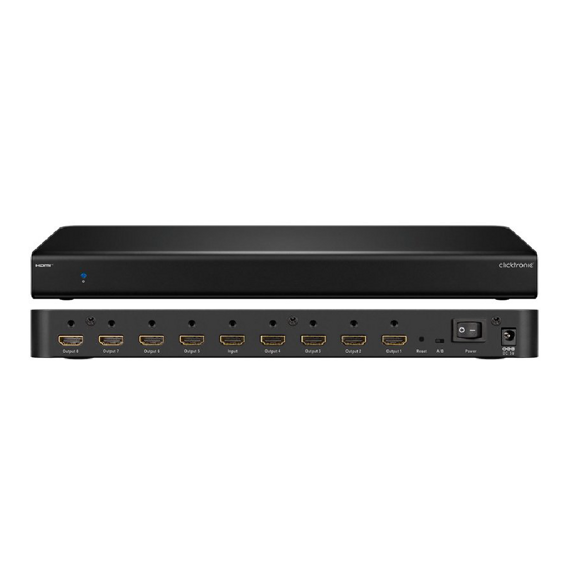 1: 8 Clicktronic HDMI 4K