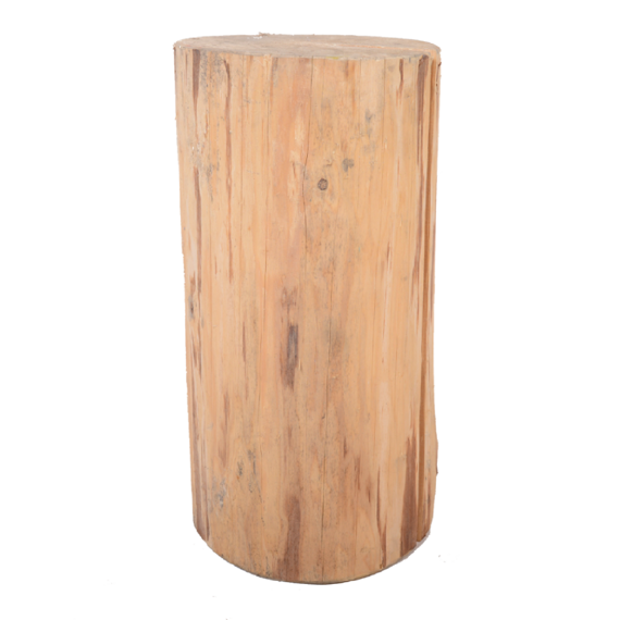 Tisch - Holzklotz
